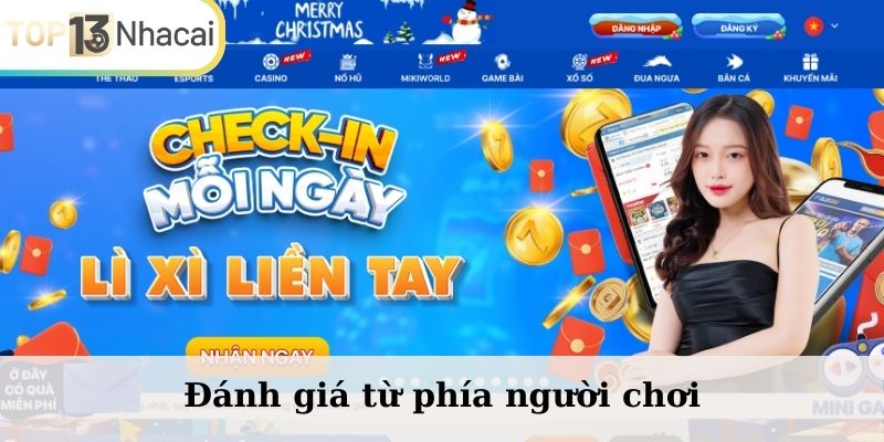 Đánh giá từ phía người chơi