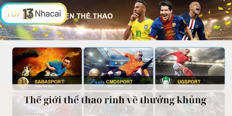 Thế giới thể thao rinh về thưởng khủng 
