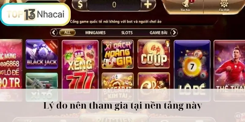 Lý do nên tham gia tại nền tảng này